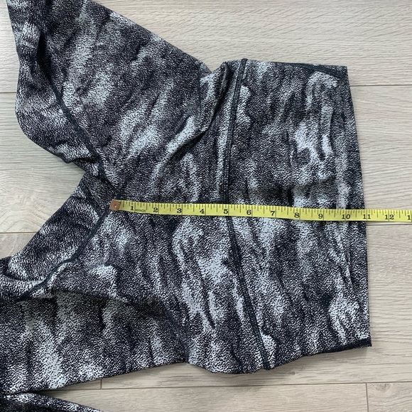 Lululemon Wunder Under Hi-Rise Tight Luon Hazy Days Black White - Picture 10 of 13